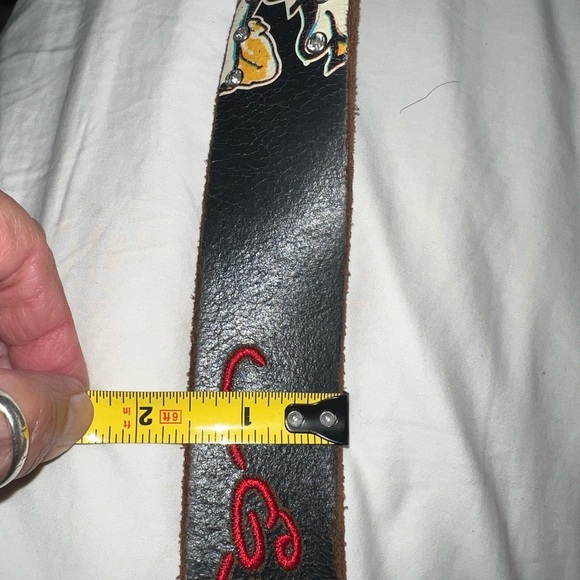Ed hardy studded belt L leather Vintage - Picture 12 of 12